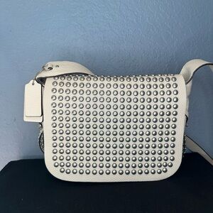 💀Coach Rivets Flap Dakotah Crossbody 35764💀